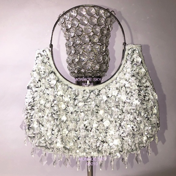 CRYSTAL BEADED EVENING BAG - Picture 8 of 8